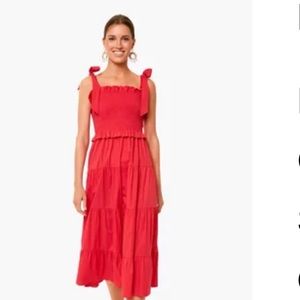 Tuckernuck Poppy Red Alannah Dress by Pomander Place